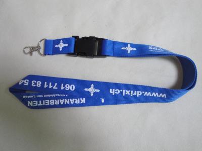 China Adjustable Polyester Lanyard for sale