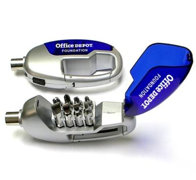 China Carabiner screwdriver set with LED light for sale