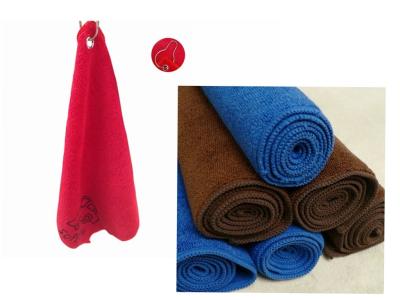 China Terry Velour Golf Towel for sale