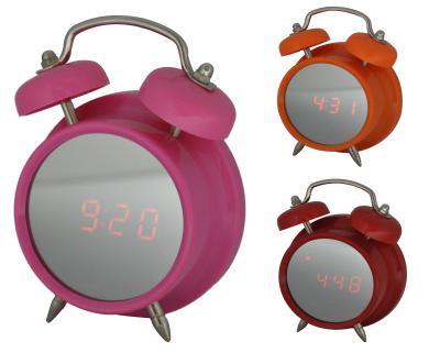 China LED Mirror Alarm Clock for sale