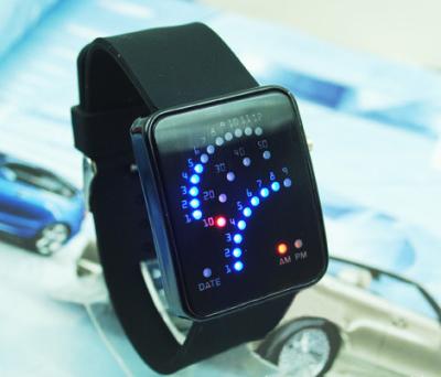 China Hot selling Silicone LED Watch for sale