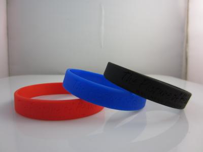 China Silicone Wristband for sale