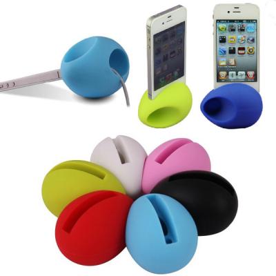 China Egg shaped phone stand / amplifier/speaker for sale