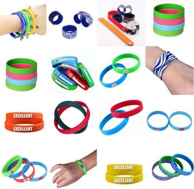 China silicone bracelets for sale