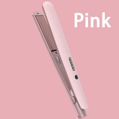 China Hotel Custom Logo Professional Ceramic Flat Iron Machine Hair Straightener Mini Hair Straightener Salon Protein Treatment for sale