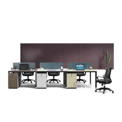 China Partition Convertible Furniture Office Workstation Office Modular Workstations with Office Chairs for sale