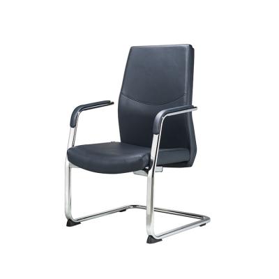 China Manager Office Low Back PU Leather Chair Adjustable Office Table And Chair (Height) for sale