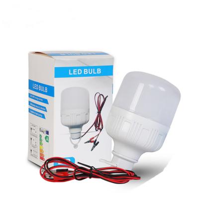 China Warehouse DC12V 6V Led Lamp With Clip And Wire 18W Led Bulb Low Voltage T Bulb Shape for sale