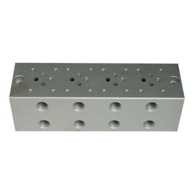 China Integrated Hydraulic Manifold Valve Block High Pressure Valve Filters 123mm en venta