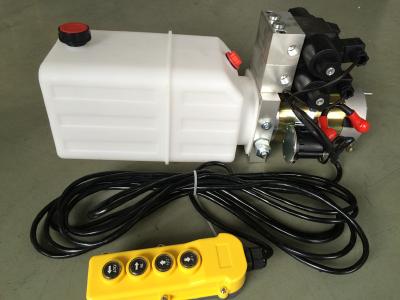 Cina » Porto di olio G3/8 Mini Hydraulic Power Packs, blocco alimentatore di potenza idraulica di CC 24v con il serbatoio dell'olio di plastica 8L in vendita