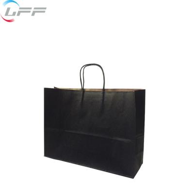 China Wholesale Color Recyclable Logo Brown Kraft Paper Bag Custom Made for sale