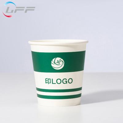 China Recyclable Custom Printing Wholesale Paper Coffee Cup With Lid for sale