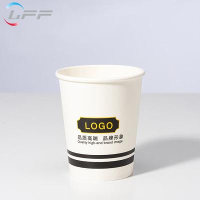 China Manufacturer 12oz Recyclable Single Wall Paper Cups For Hot Drinks for sale