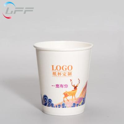 China 12oz/16oz/22oz Recyclable High Quality Disposable Hot Drink Coffee Paper Cup With Lid for sale