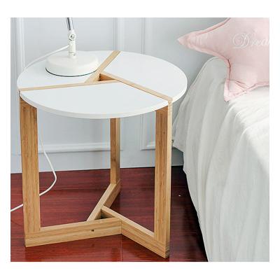 China Home Hot Sale Side Table Amazon Coffee Table Legs Solid Wood Small Bundle Furniture Color Round White Tea Table for sale