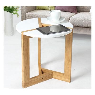 China Wholesale Wood Structure Top Coffee Table Stonge Table Small Package Hot Selling Tea Side Table for sale