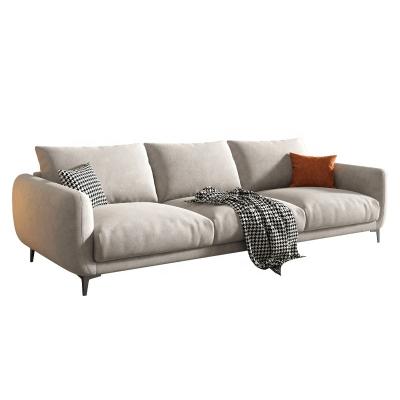 China Comfortable European Corner Sofa U Shape Living Room Use Long Corner Sectional Couch for sale