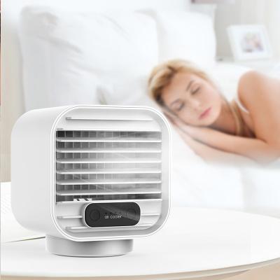 China Hot Selling Air Conditioner Small Household USB Table Air Cooling Fans Room Portable Desktop Mini Air Coolers for sale