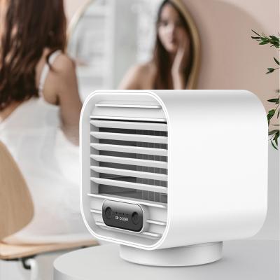 China Portable Air Conditioner Strong Wind Household Air Cooling Fans Desktop Mini Air Coolers Small Room for sale