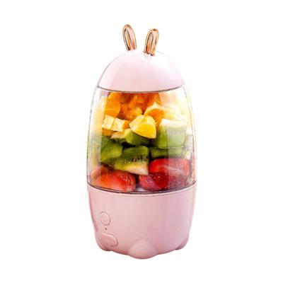 China Convenient Personal Portable Blender For Shakes And Smoothies 330ml Usb Rechargeable Home Electric Juicer Machine for sale