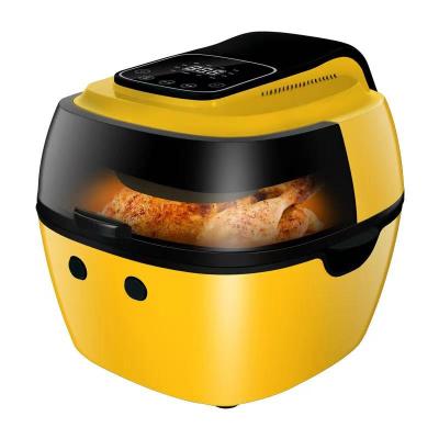 China Hotel Super Deep Industrial Oil Free 8L Capacity Hot Air Fryer Digital Electric Air Fryer Oven for sale