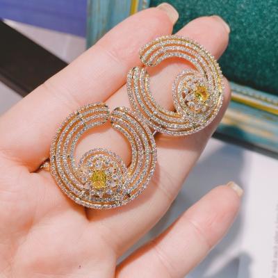 China Best Selling Korean Handmade Green Bamboo Bead Shell Rattan Earrings Jewelry New Fashion TRENDY Design for sale