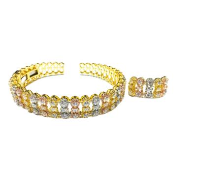 China Fashion Personalized Bracelet Ring Set High Cost-effective Selling Jewelry Set for sale