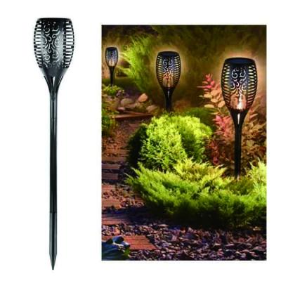 China Outdoor Lighting Solar Garden Torch Lights, Dancing Flame Lighting 60 LED Solar Torches Flashing Lamps for sale