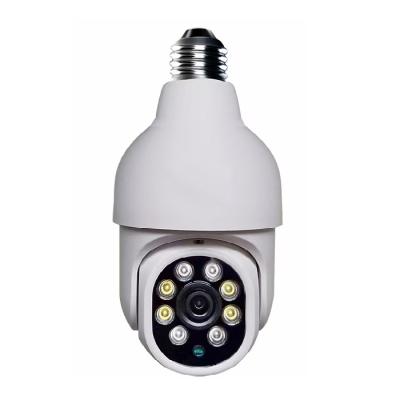 China 2 Way Security CCTV Audio Wireless Camera E27 Led Bulb Lamp Holder With Monitor Tuya App For Outdoor And Indoor for sale