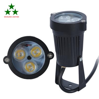 China Garden Led Spot Light 3 Watt 5 Watt , 3W Led Garden Spotlight With Spike for sale