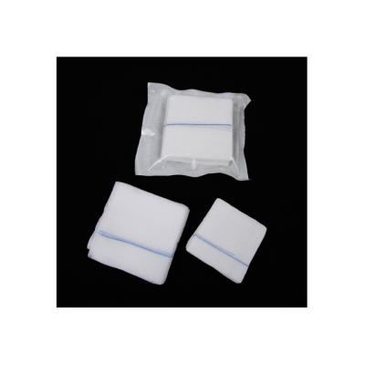 China 100% Cotton ISO13485 Certified Medical Surgical Gauze Dressing Pads Wrap Sponge for sale