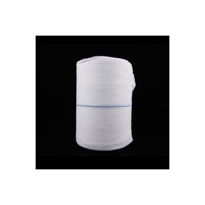 China Dressings And Care For Materials Custom Zigzag Rolled 4ply Medical Adhesive Gauze Roll for sale