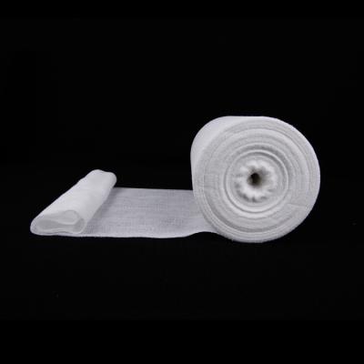 China Dressings And Care Of Materials Zigzag Rolled Pillow Shape Hydrophilic Absorbent Gauze Bandage Roll for sale