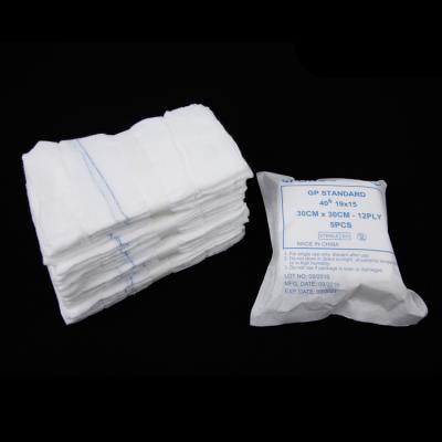 China 100% Cotton White Or Lap Medical Sponge Client Cotton Swab Abdominal Pads for sale