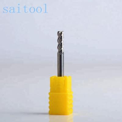 中国 CNC Process Carbide Cutting Milling Tool Endmill 3 Flutes Milling Cutter End Mill For Aluminum 販売のため