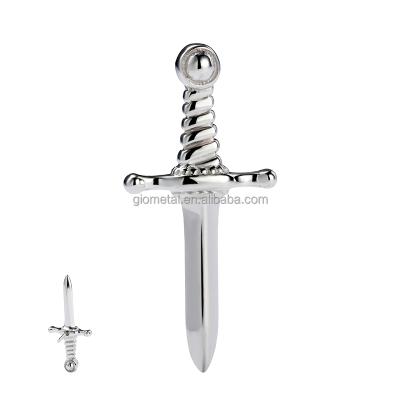 China CLASSIC Giometal 14K Gold Piercing Threadless Sword Upper End Labret Body Jewelry Piercing Wholesale Ear Piercing for sale