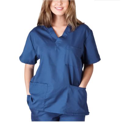 China Medical Durable Uniforms Scrubs Short Sleeve Hospital Workwear Uniforms Scrubs Medical Uniforms Set for sale