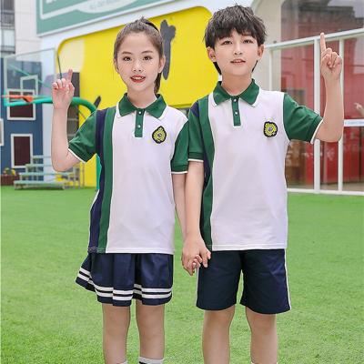 China Wholesale School Kids Clothes Kids Boys Girls Shirt Girls Skirt Dress Kindergarten Kindergarten Primary School School Uniform for sale