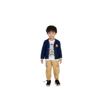 China New Design Handsome 2-6 Years Kids Sweater Fashionable Boy Casual Jacket for sale