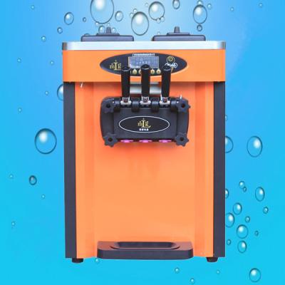 China Snack Factory Soft Ice Cream And Frozen Yogurt Machine , Ice Table Top Ice Cream Machine for sale