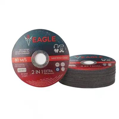 China PANGEA 125*1.0*22.2MM Aluminum Oxide Metal Cutting Abrasive Disc Cut Off Wheel With MAP EN 12413 for sale