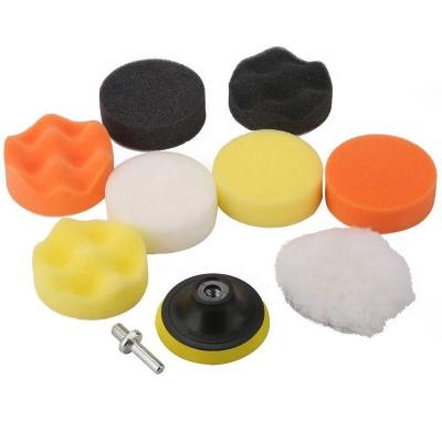 China Durable Super Useful 3-7Inches For Car Clean Car Polishing Kit With Foam Pad And Backer Pad for sale