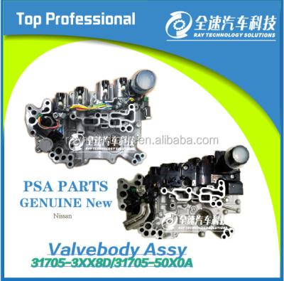 China Genuine 31705-3XX8D/31705-50X0A NISSAN Assy of RE0F11A/JF015E /JF016E/CVT7 CVT New Valvebody for sale