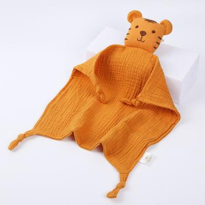 China Wholesale Anti-static Beautiful Cotton Super Soft Baby Muslin Soothing Towel for sale