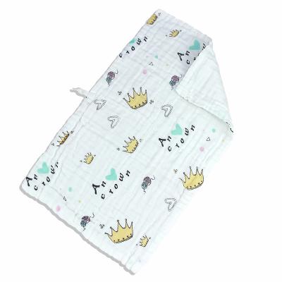 China Sustainable Free Sample Soft Dirt Resistant And Easy To Clean 100% Cotton Gauze Baby Towels for sale