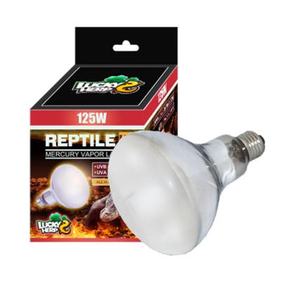 China 80w 100w 125w 160w Par38 R95 Mercury Vapor Light Reptile UVB UVA Glass Shell and Aluminum Lamp for sale