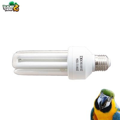 China Good quality and price viable 20W 2.4 UVB bird uvb lamp compact fluorescent light for sale