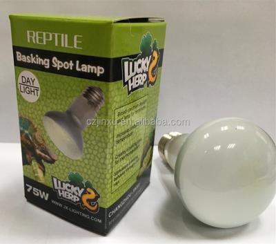 China Infrared basking reptile bulb100 watt 50W 75W viable uva heat lamp for live gecko reptile for sale