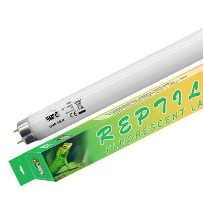 China 36 Inch G13 30w UVB 15.0 T8 Sustainable Fluorescent Tube Light For Live Reptiles Cage Display for sale