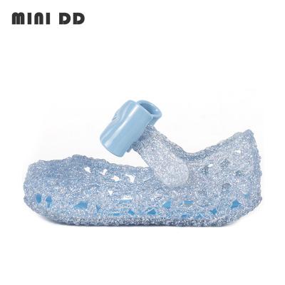 China Sneakers 2022 Wholesale Fancy Summer Beach Transparent Transparent Clear Rain Shoes Hollow Out Flats Jelly Sandals For Girls Skeleton Girls Outlet for sale